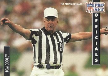 Tom Dooley 1991 Pro set NFL Officials #359